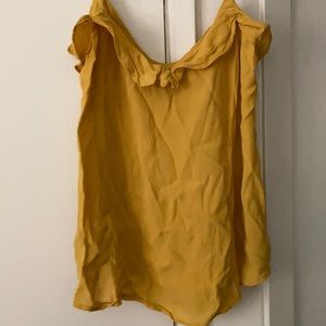 Old Navy tank top mustard color